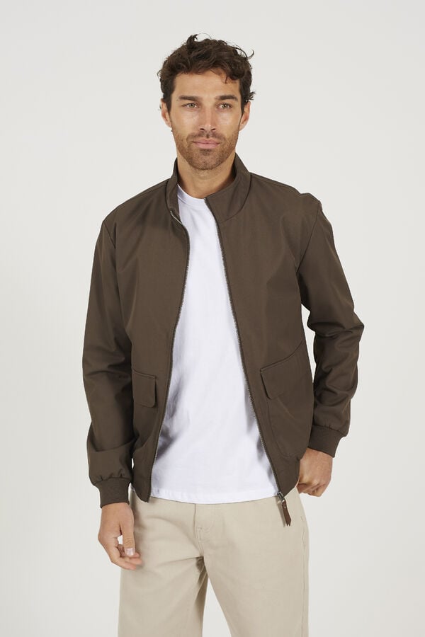 Brave Soul Chaqueta bomber marr&oacute;n