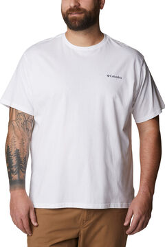 Springfield Camiseta de manga corta con estampado en la espalda Columbia Rockaway River™ para hombre estampado fondo blanco