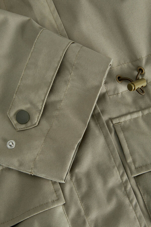Jack & Jones high neck parka nude