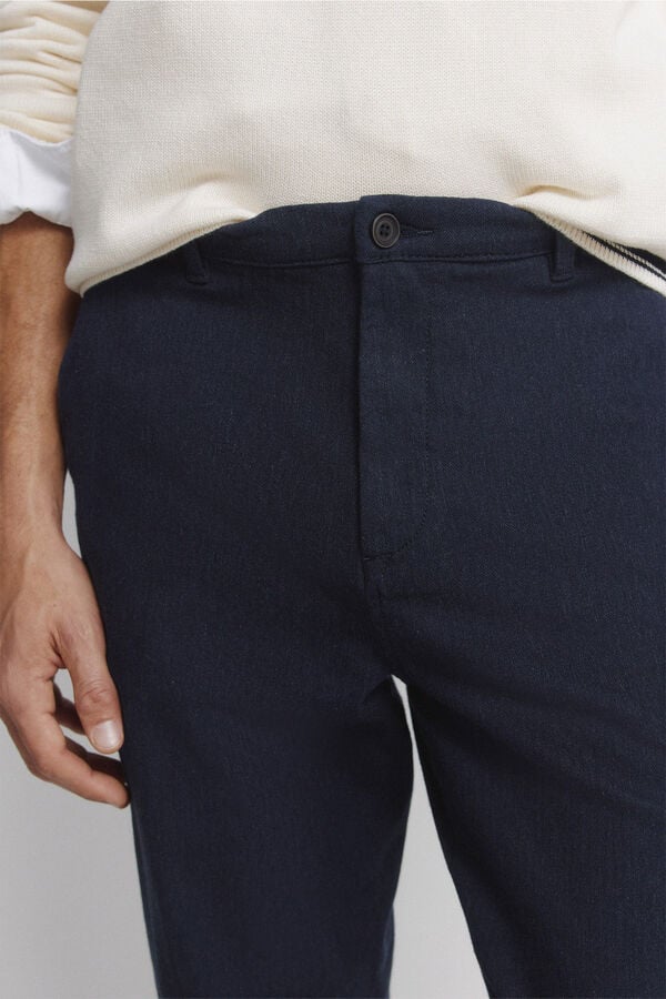 Springfield Comfort fit trouser blue