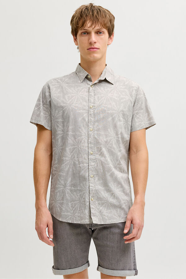 JJ REBEL Poplin short sleeve shirt nude