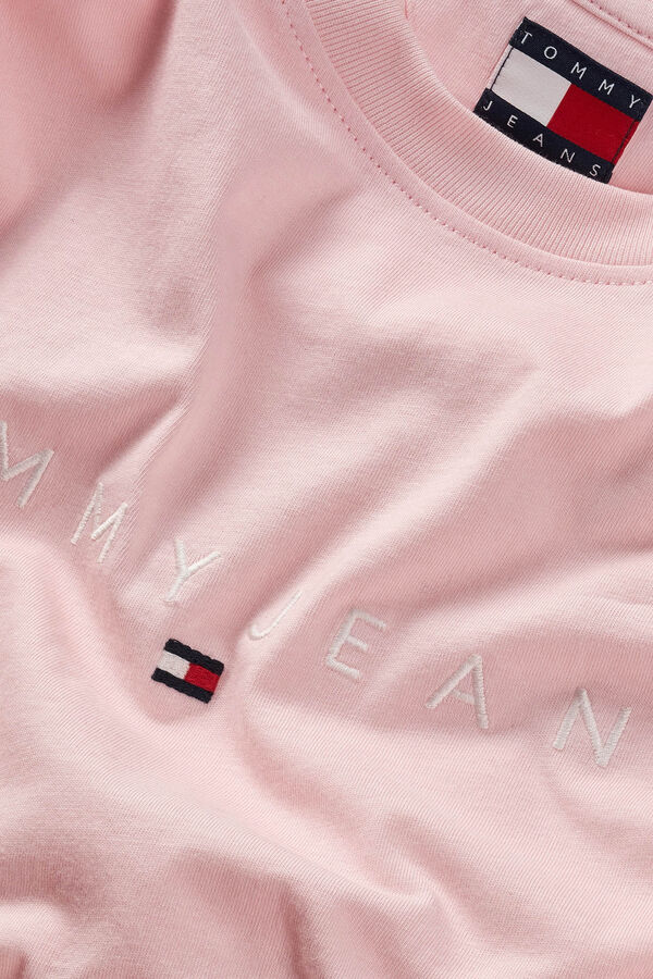 Tommy Jeans Short-sleeved T-shirt pink