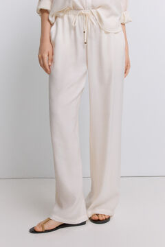 Springfield Wide fluid long trousers