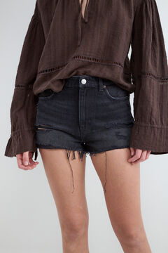 Balmohk Pantal&oacute;n corto desgastado denim