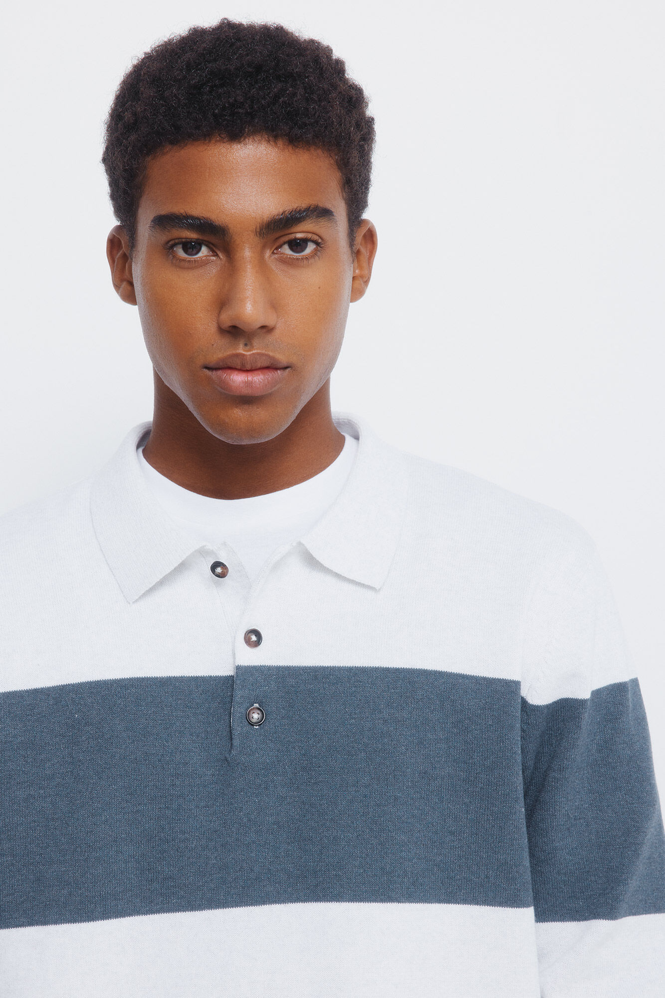 Springfield Jersey raya cuello polo