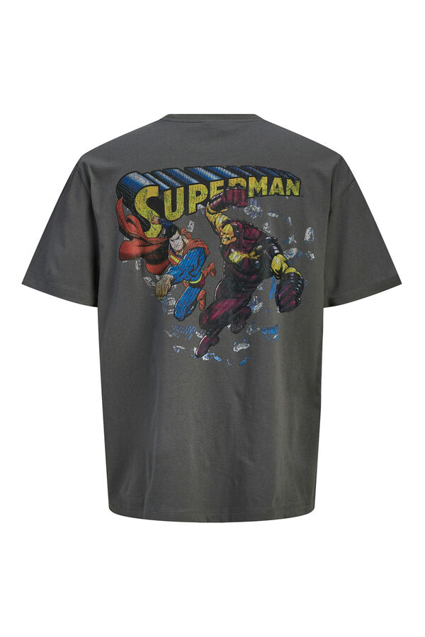 Jack & Jones Camiseta back print gris