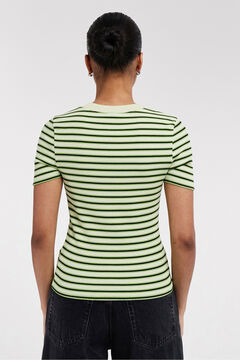 Topshop Camiseta estampada cuello redondo