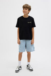 Jack & Jones Junior Bermuda denim folgada