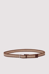 Springfield Two-tone woven belt grey