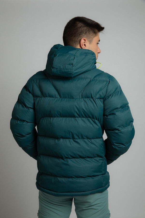 Izas Chaqueta rellena de fibra repelente al agua verde