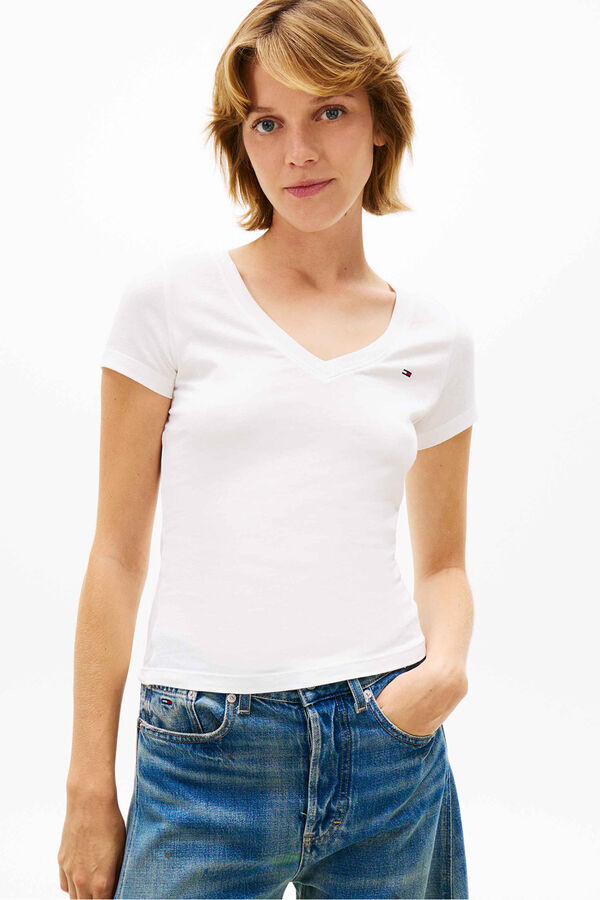Tommy Jeans Slim fit t-shirt pack beige