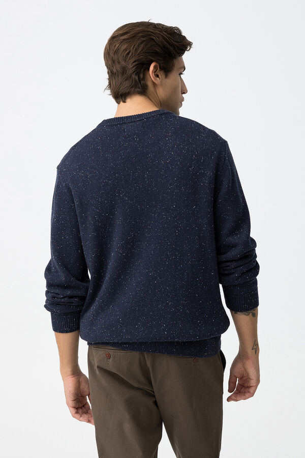 Tiffosi Jersey con Puntos Decorativos azul