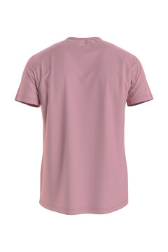 Springfield Camiseta Tommy Jeans manga corta con logo rosa