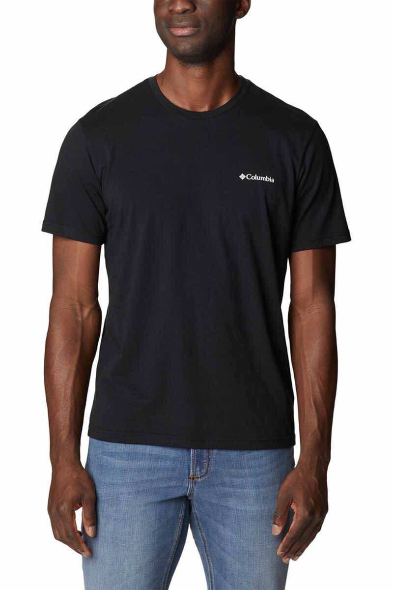 Springfield Columbia logo short sleeve t-shirt black