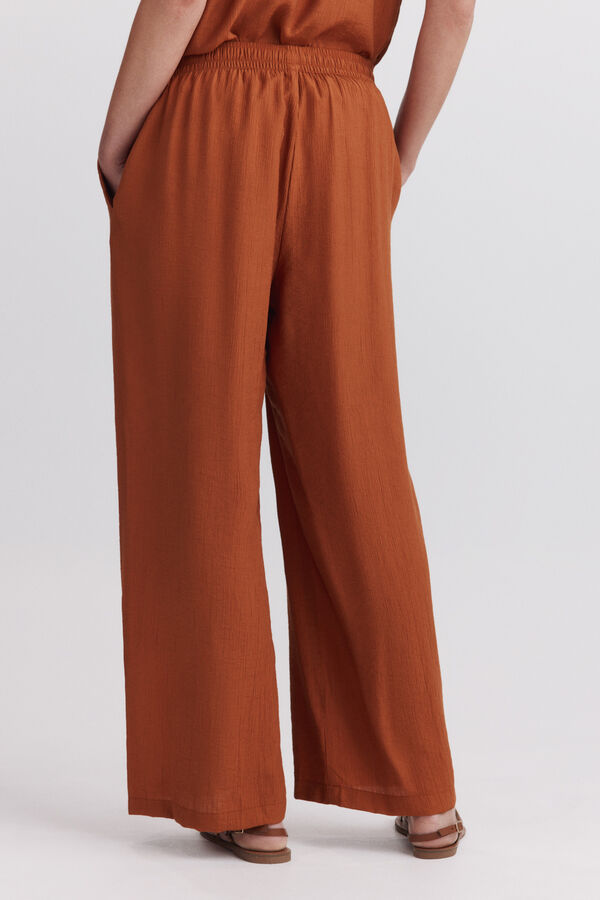 Springfield Fluid drawstring trousers red