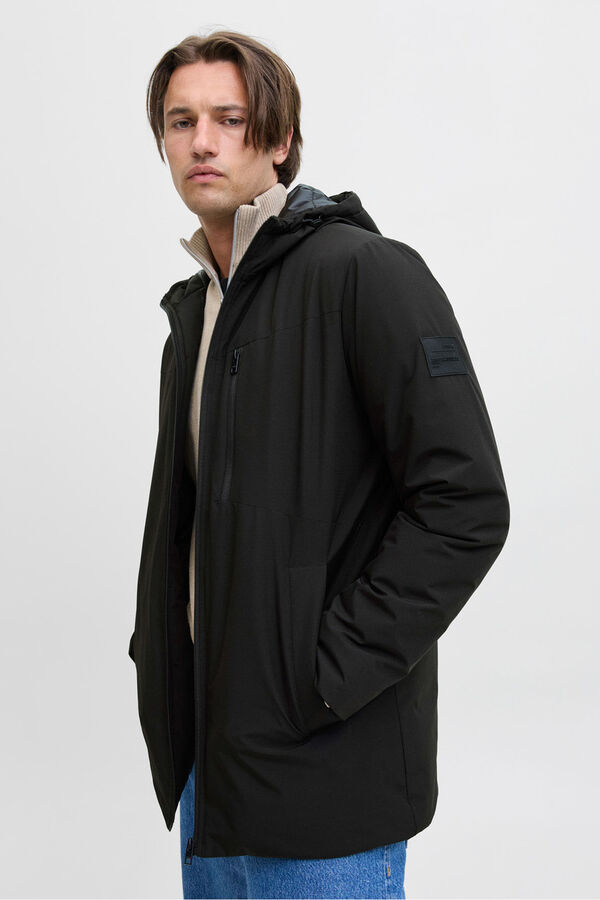 JJ REBEL Short parka black