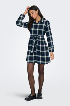 Only Vestido curto aos quadrados