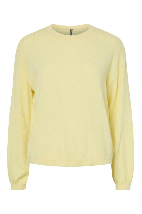 Pieces Dropped sleeve jumper printed