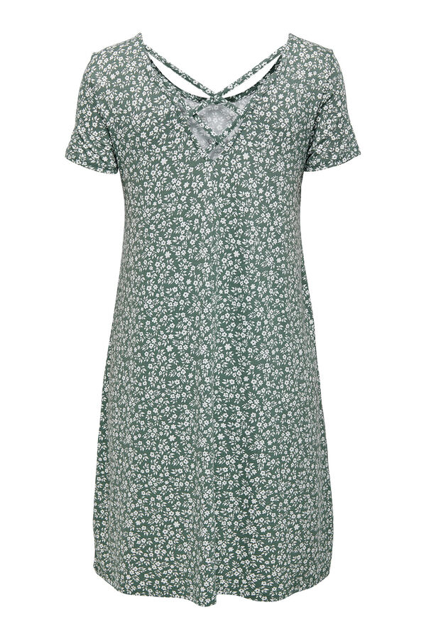 Only Short sleeve short dress Zelena