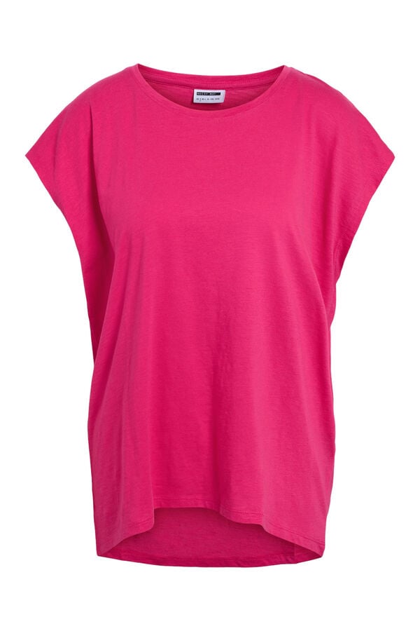 Springfield Long short-sleeved T-shirt pink
