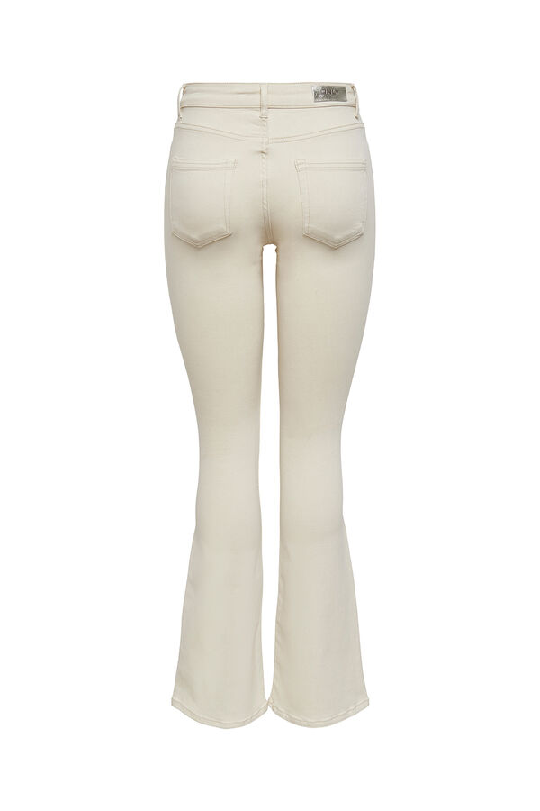 Only Flared jeans  nude