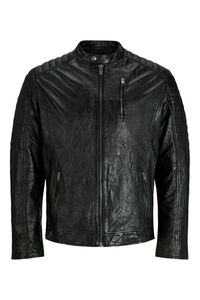Jack & Jones Cazadora biker piel