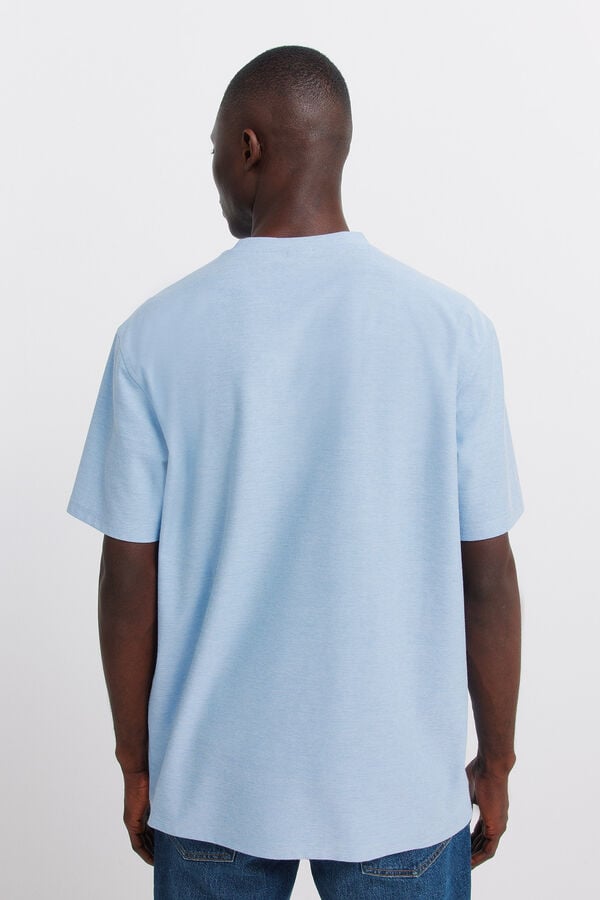 Springfield Oxford T-shirt blue