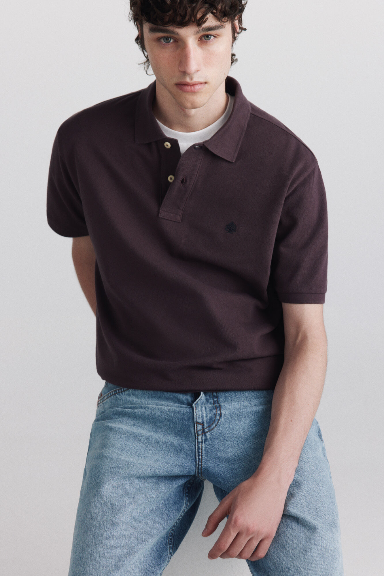 Springfield Polo piqu&eacute; basico Springfield regular fit
