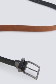 Springfield Cinto revers&iacute;vel microperfurado