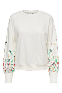 Only Rundhalsausschnitt-Sweatshirt