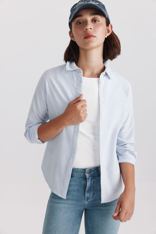 Springfield Oxford basic blouse blue