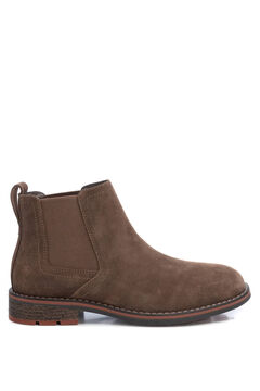 XTI Split leather Chelsea ankle boot