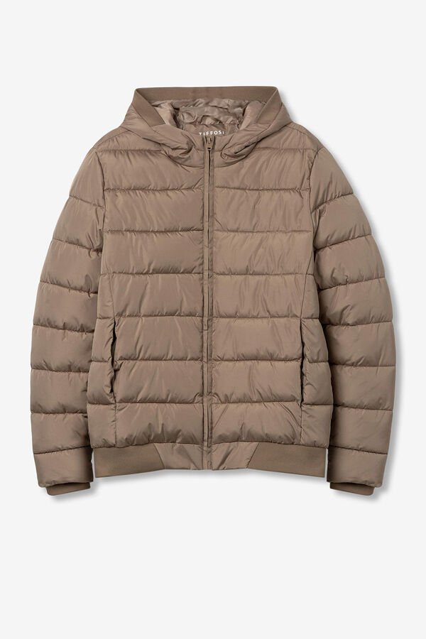 Tiffosi Chaqueta Acolchada Resistente al Viento nude