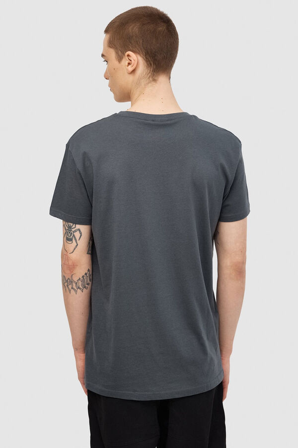 Springfield T-shirt Estampado Dragon Ball mix cinza