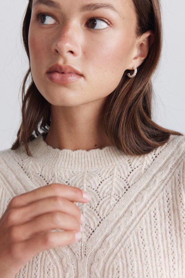 Springfield Romantic jumper beige