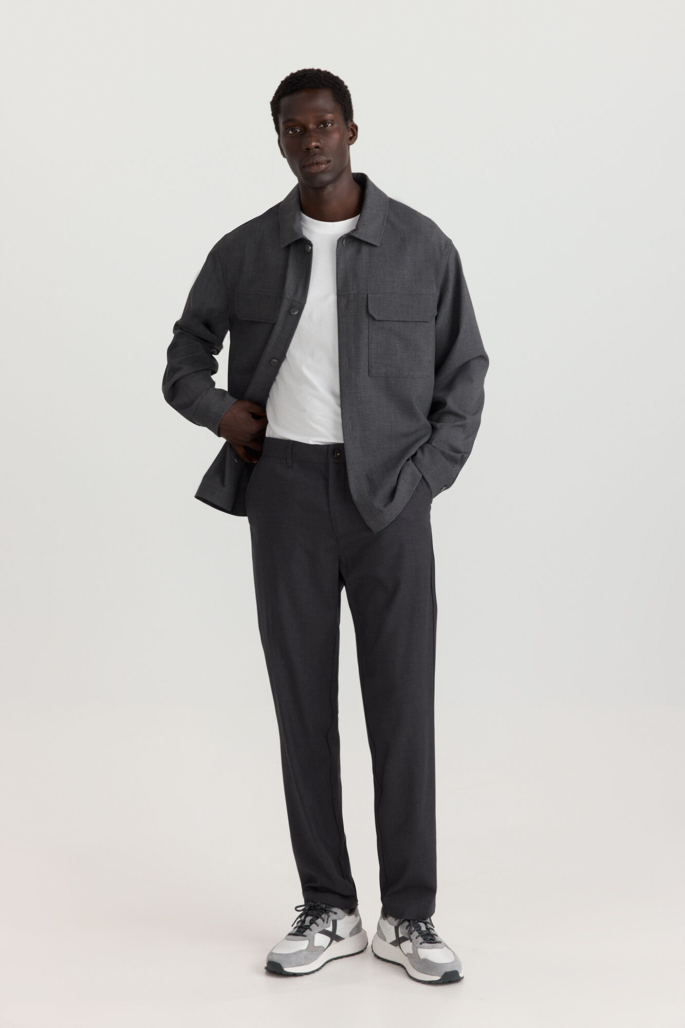Springfield Slim fit comfort trousers