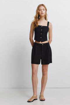 Springfield Pantal&oacute;n corto lino