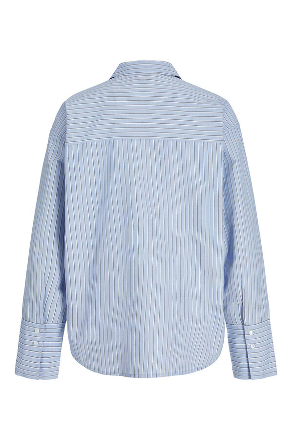 Jack & Jones Basic poplin shirt blue