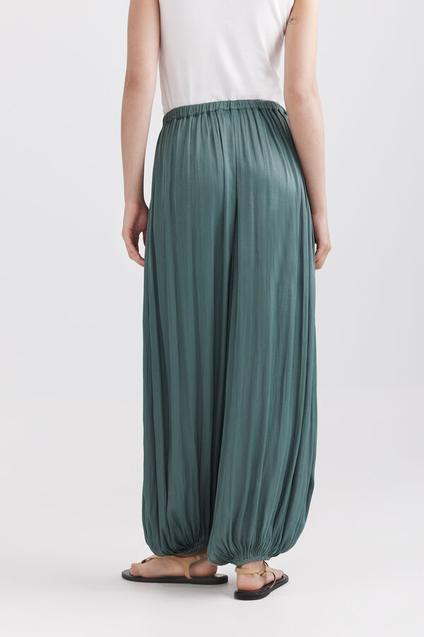 Springfield Fluid harem trousers green
