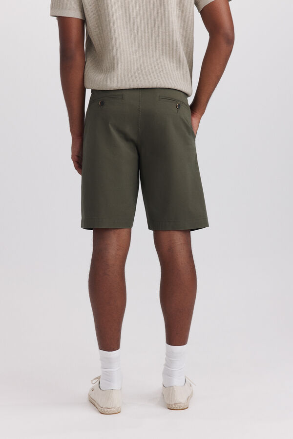 Springfield Bermude u boji comfort fit Kaki