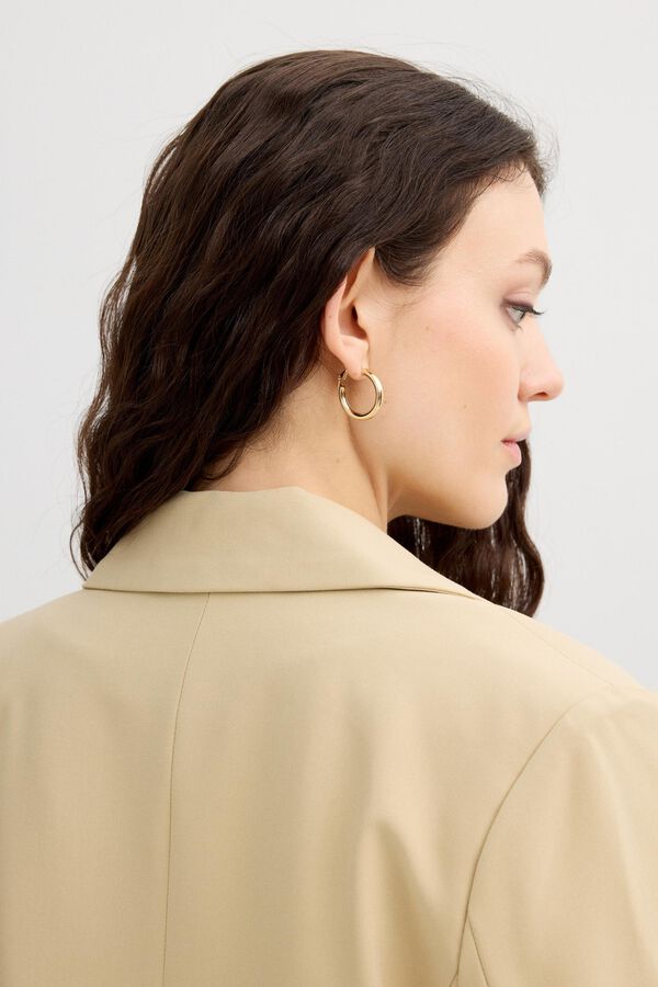 Inside Blazer con hombreras&nbsp; beige