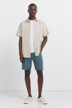 Springfield 5 zsebes mosott slim fit r&ouml;vidnadr&aacute;g