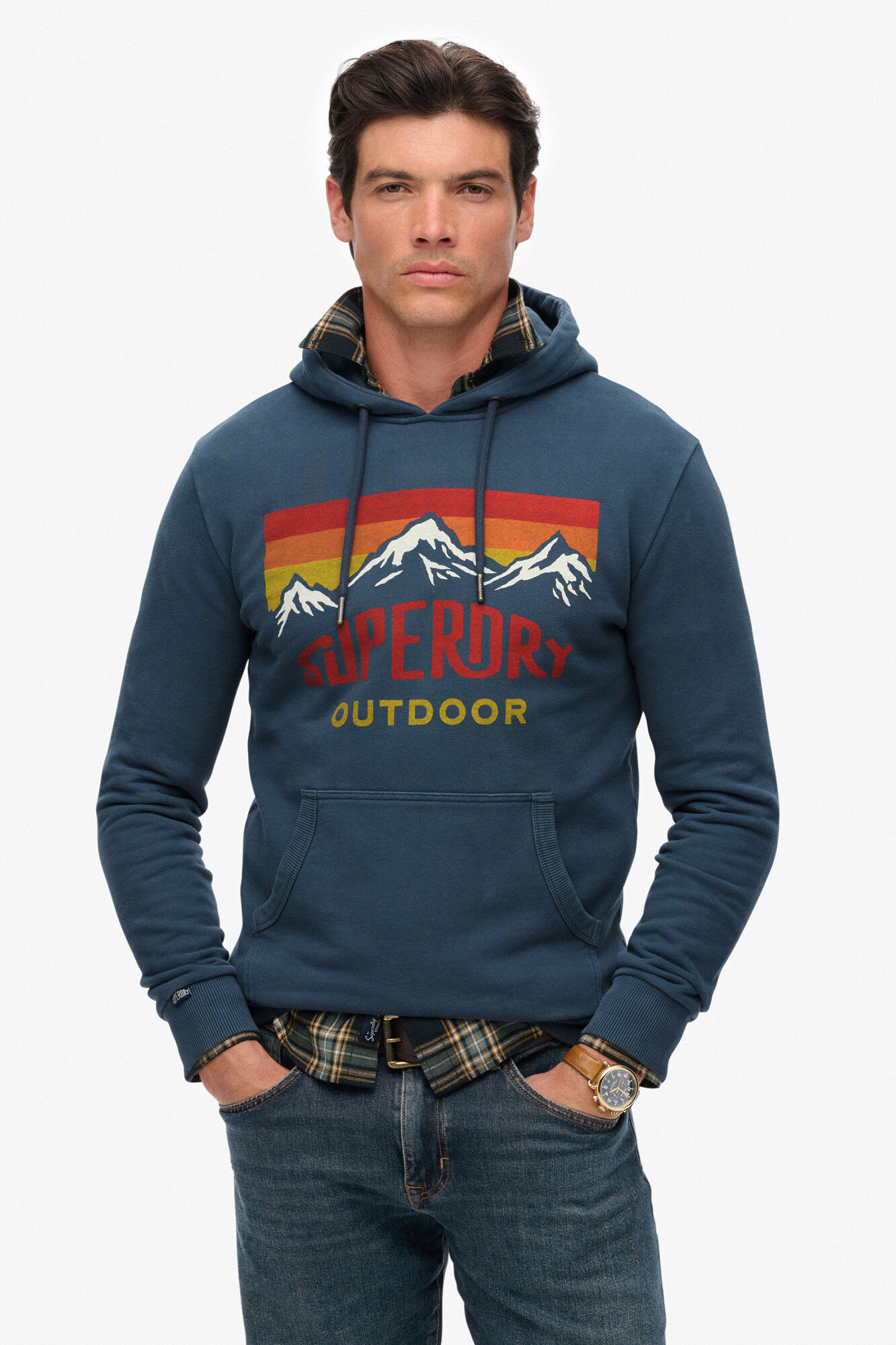 Superdry Sudadera cord&oacute;n ajuste