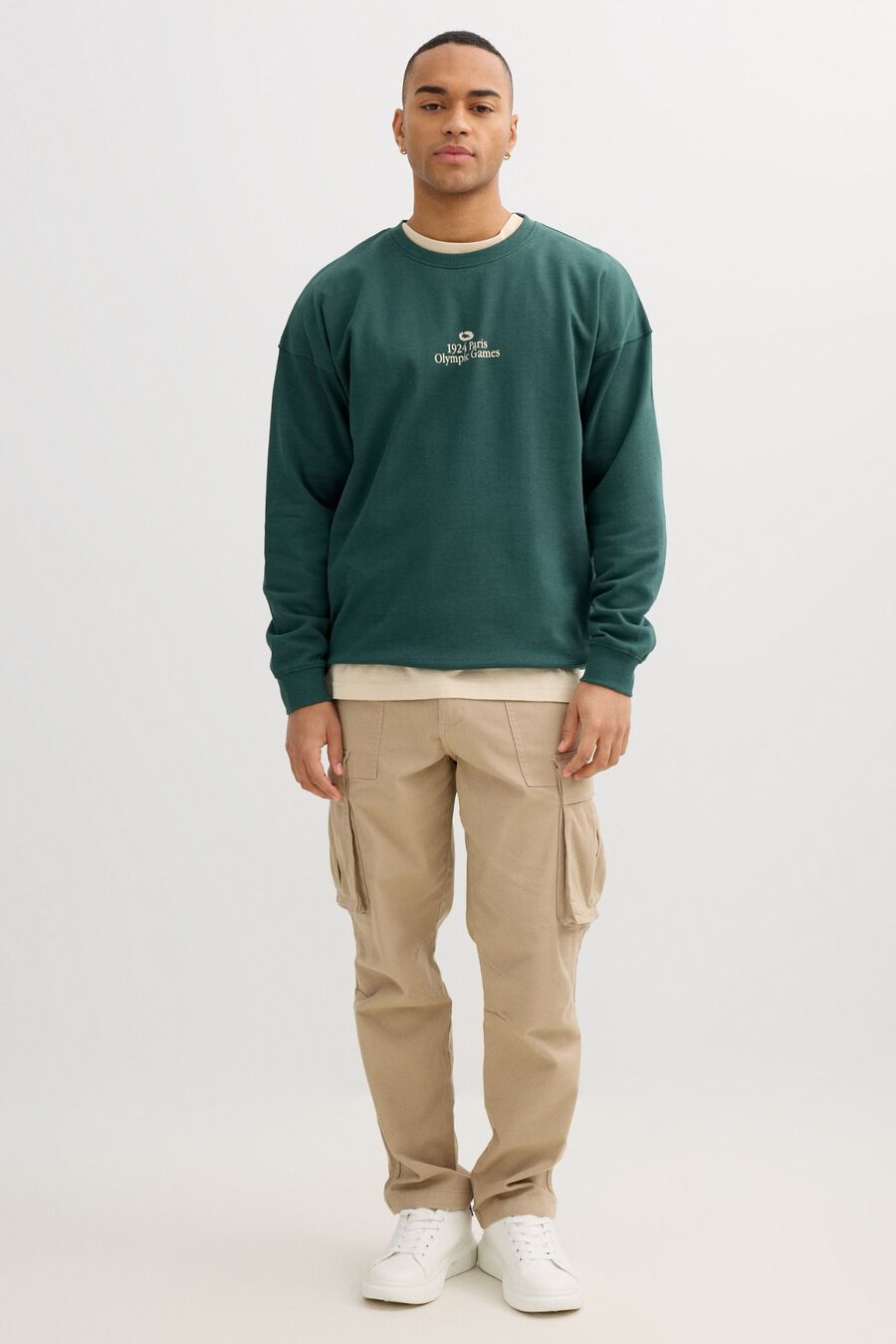 Sudadera Estampado Texto