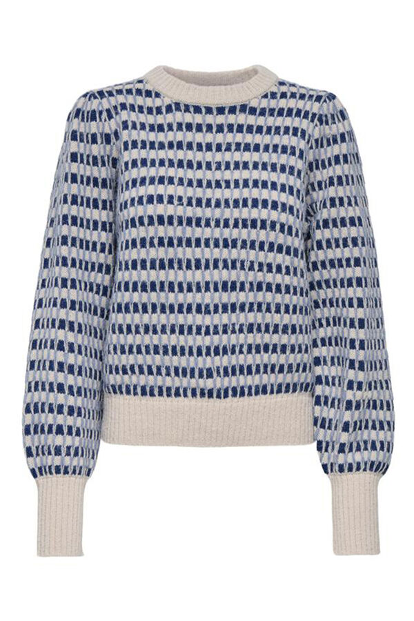 JDY Round neck jumper blue