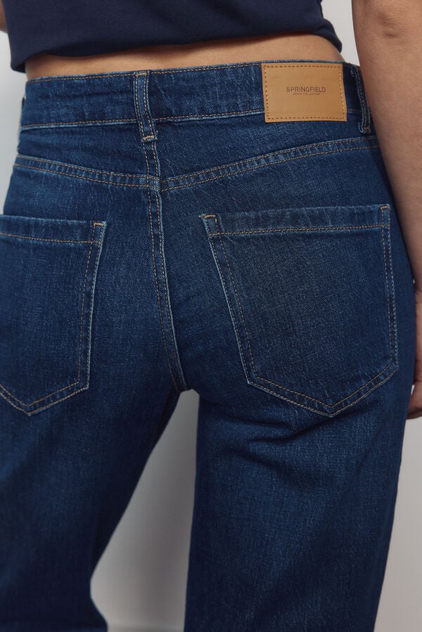 Springfield Mid-rise jeans blue
