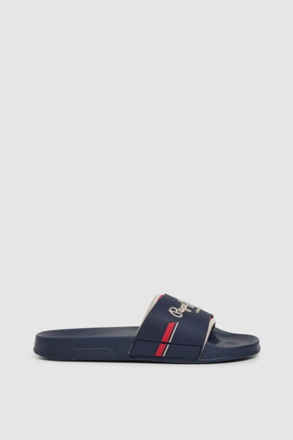 Pepe Jeans Double buckle sandals blue