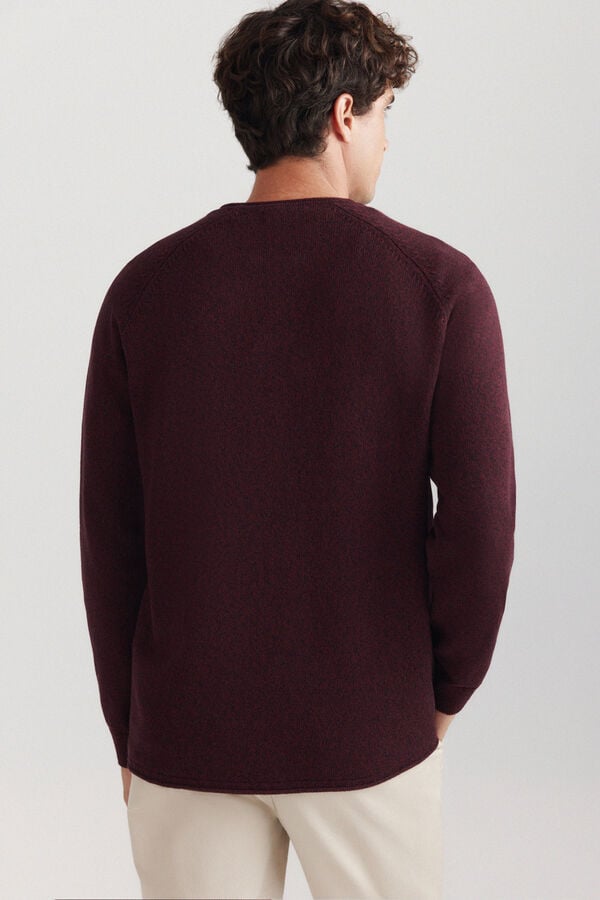 Springfield Pull uni torsad&eacute; &agrave; col roul&eacute; imprim&eacute;