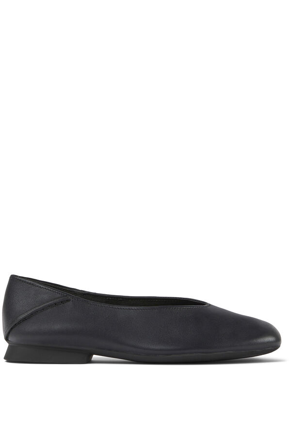 Camper Leder Ballerinas Schwarz