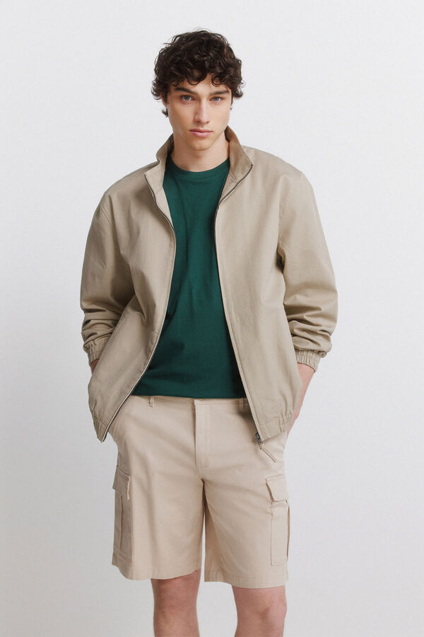 Springfield Bermuda cargo coupe confort marron